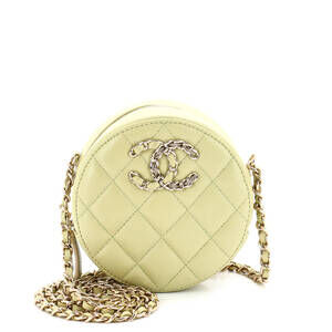 Chanel French New Wave Round Clutch #205682C27B